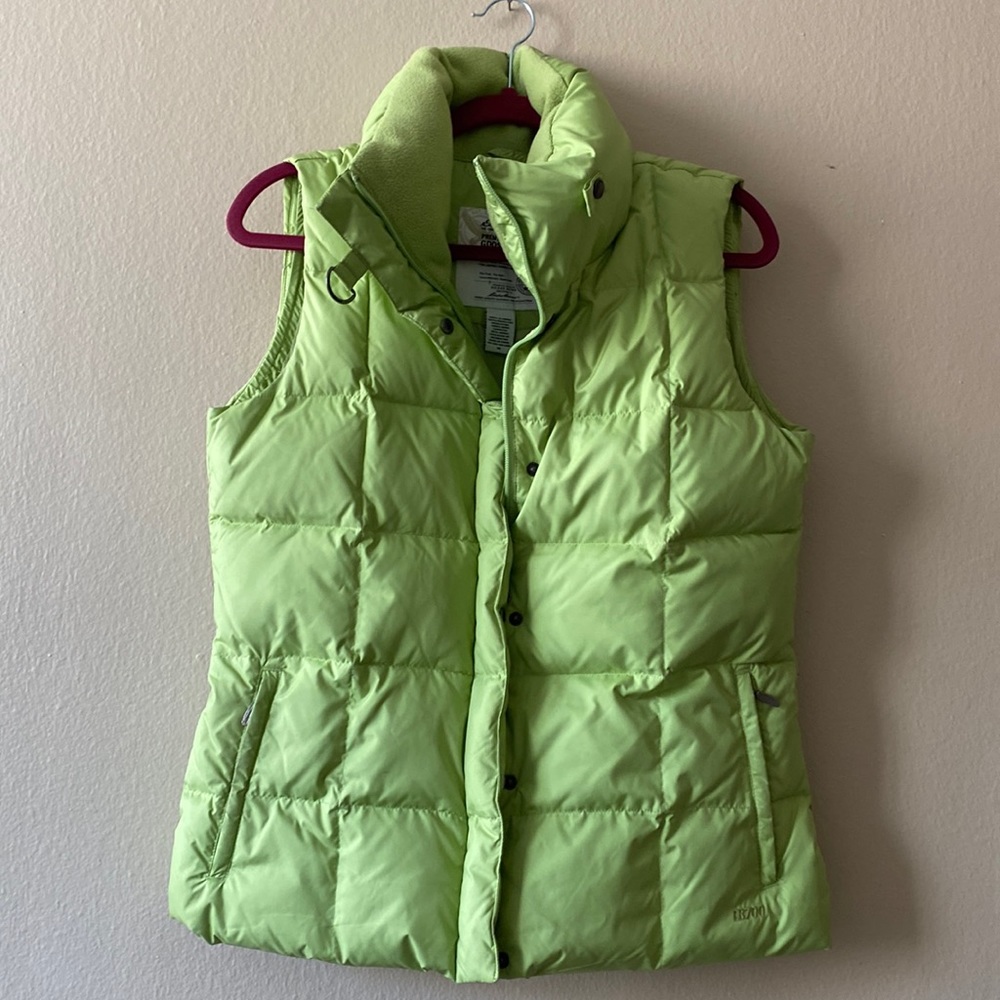 Eddie Bauer goose down puffer vest